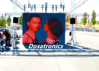 China P7.2mm Outdoor Full Color LED Video Screen Rental For Advertising High Brightness supplier