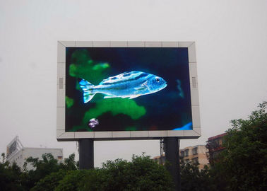 China P10 Outdoor LED Advertising Billboards , LED Video Display Panels High Resolution supplier