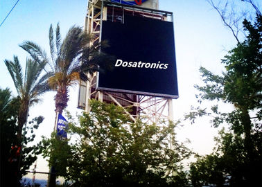 China Commercial Large LED Outdoor Video Display Screens 1R1G1B For Business supplier