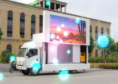 China Movable Advertising Truck Mounted LED Display P5 mm 128*128 Resolution supplier