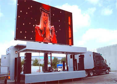 China P6mm Truck Mounted LED Display Mobile LED Screen With 140° Viewing Angle supplier