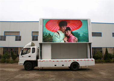 China IP68 Truck Mounted LED Display Rental , Mobile Led Screen On Trucks And Trailers supplier