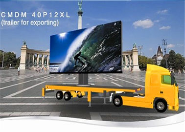 China Full Color Truck Mounted LED Mobile Billboard For Outdoor Advertising Show supplier
