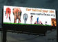 Outdoor Full Color LED Advertising Billboards P5mm Slim Design 40000 Pixels / SQM supplier