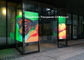 Transparent Glass Advertising Led Display Screen , P6mm Led See Through Screen supplier