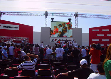 China P6 LED Stage Backdrop Screen Led Video Display With Die Cast Aluminum Cabinet supplier