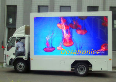China Full Color P6 Outdoor Advertising Led Display Truck Mounted High Brightness supplier
