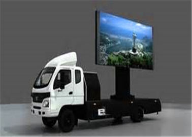 China Waterproof Trailer / Mobile Led Display Truck , Advertising LED Billboard Truck supplier