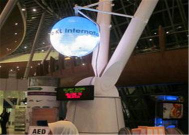 China P4.8 Spherical LED Ball Display Full Color for Concert / Event Advertising supplier