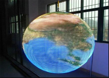 China Indoor LED Ball Display High Refresh Rate , 360 Degree Spherical Led Display supplier