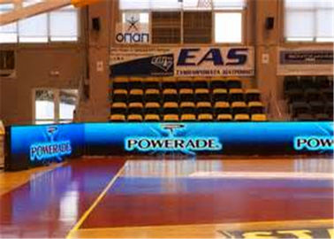China HD P6 Indoor Full Color LED Perimeter Advertising Boards For Basketball Ground supplier