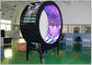 Curved Flexible LED Video Display P6 Mm Full Color For Media Facade Fixed Installation supplier
